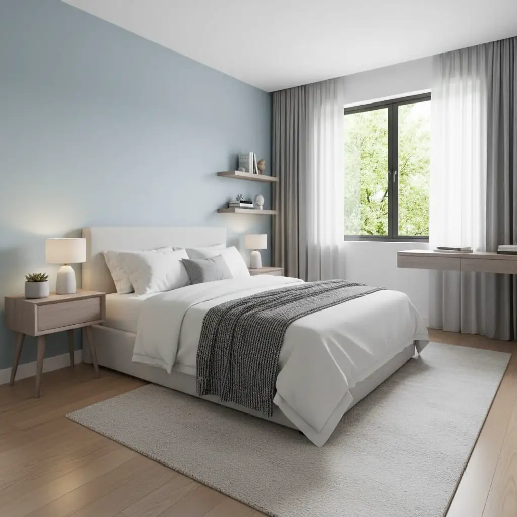 alt="Bedroom cleaning and floor vacuuming in Charleston SC"